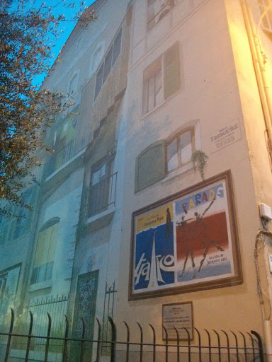 Fresque Hommage A Jacques Tati