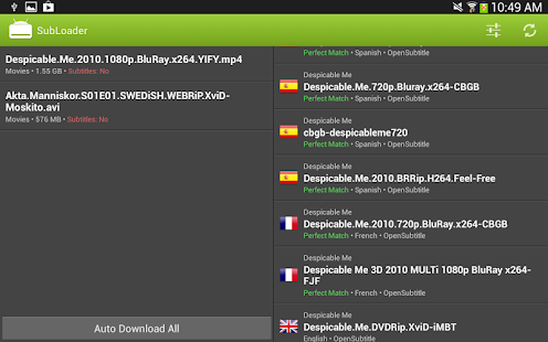 SubLoader Full - screenshot thumbnail