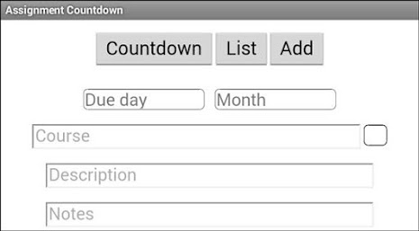 Assignment Countdown poster 3