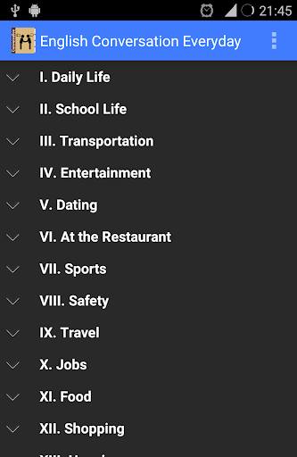 English Conversation Everyday