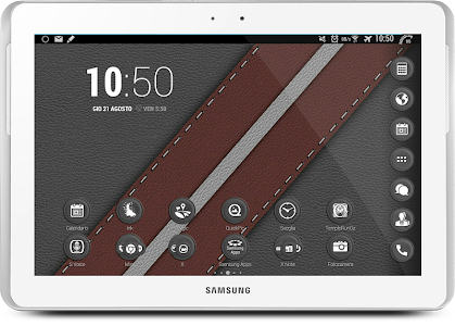 Screenshot Leather Grey Theme v1.1.0