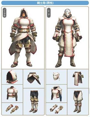 モンハン Mh4 モンスターハンター4 ザ マスターガイドで発掘武器 防具の見た目公開 モンハン攻略情報ネタちらしwiki