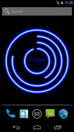 Neon Clock Live Pro Wallpaper poster 10
