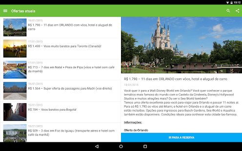 Pacote de viagens baratas vôos Screenshots 1