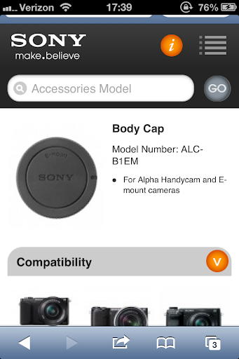 Sony DI Accessory Guide 2.1