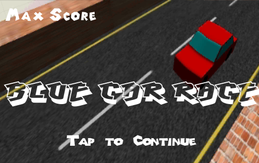 Blue Car Race