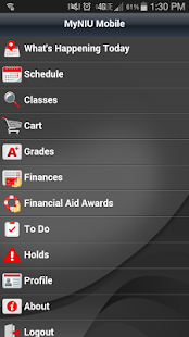 MyNIU Mobile Screenshots 3