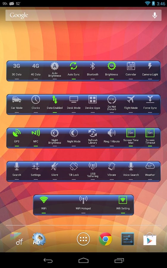 HD Widgets - screenshot