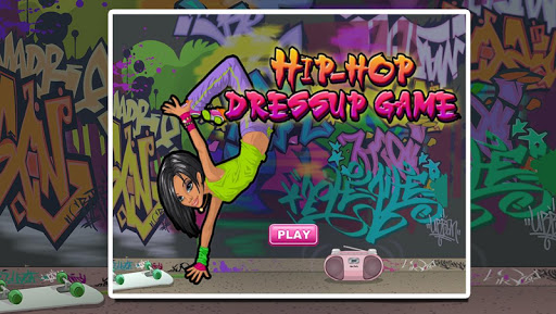 Hip-hop dressup game