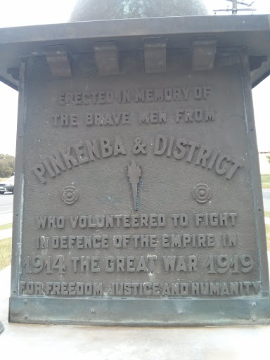 Pinkenba and District WW1 Memorial 