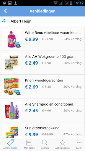 Aanbieding