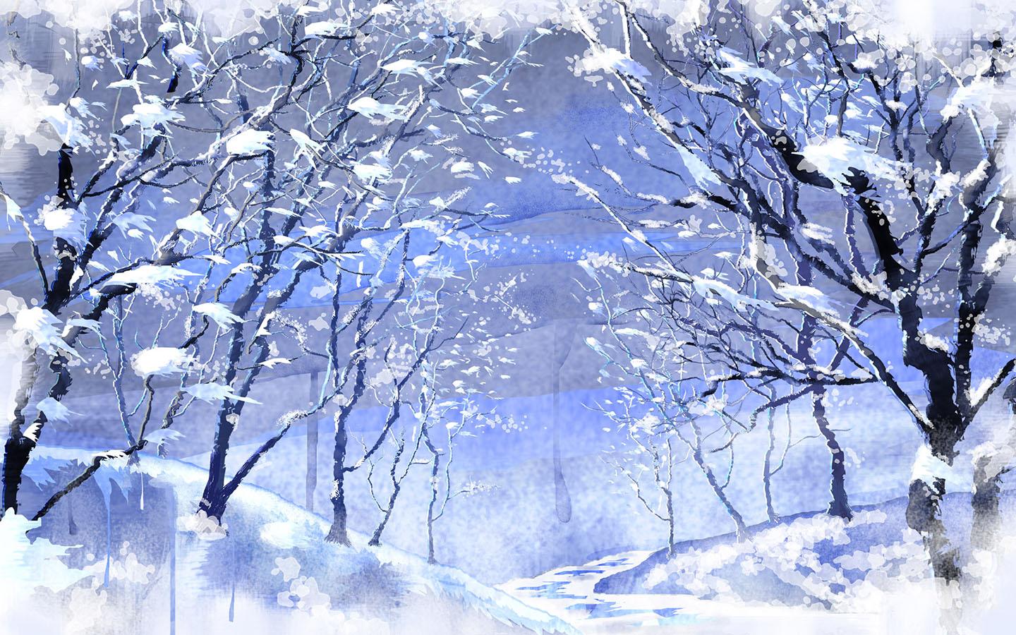 Snow Background Snow Background