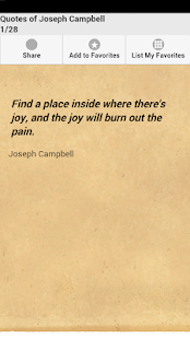 Free Quotes of Joseph Campbell APK for Android