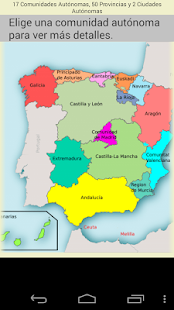 Lastest Mapa de provincias de España APK for PC