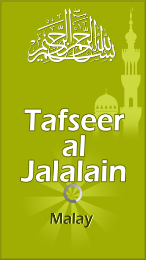 Tafsir Al Jalalyn - Melayu