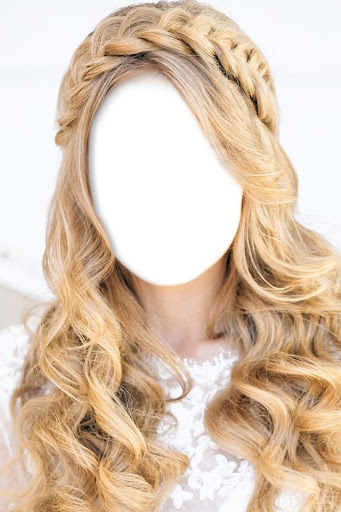 Bridal Hairstyle Photo Montage
