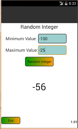 Random Integer Generator