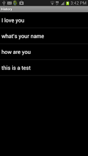 iTalk - Text to Voice Screenshots 2