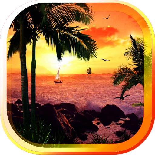 Beach Islands Sunset HD LWP LOGO-APP點子