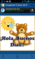 Imagenes Frases de Buenos Dias APK صورة لقطة الشاشة #1