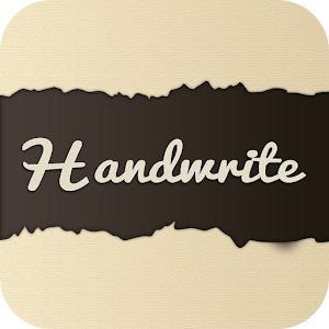 Handwrite Font for Flipfont LOGO-APP點子