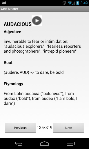 GRE Vocabulary Root Etymology