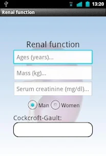 Renal function Free