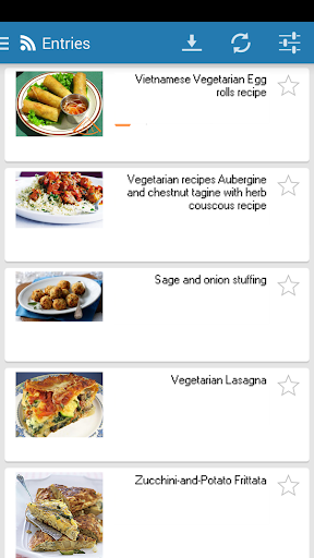vegetarian food recipes