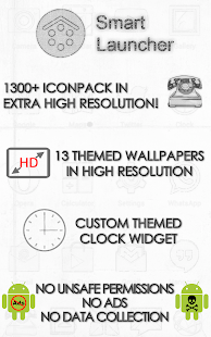download Smart Launcher Theme Doodle free