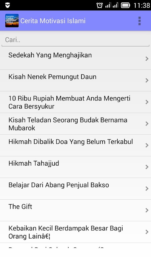 Cerita Motivasi Islami - Android Apps on Google Play