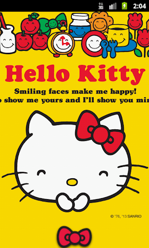 Hello Kitty Smiling Faces