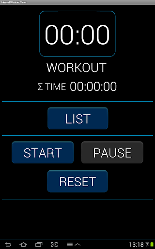 Interval Workout Timer