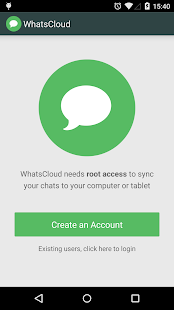 WhatsCloud [ROOT] Screenshot