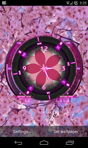 【免費個人化App】Zen Sakura Live Wallpaper HD-APP點子