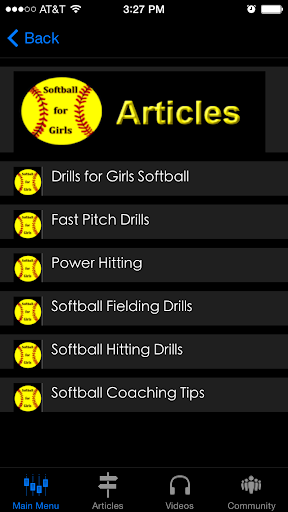 【免費運動App】Softball for Girls App-APP點子