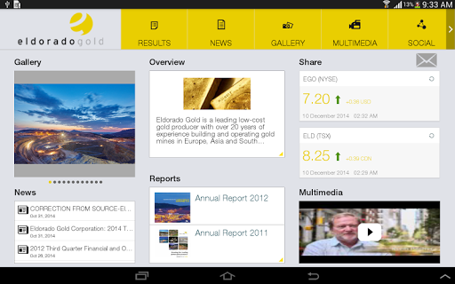【免費財經App】Eldorado Gold IR-APP點子
