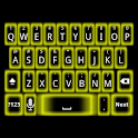 Yellow Glow Keyboard Skin logo