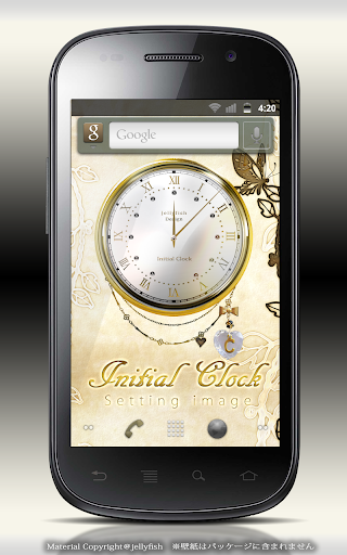 免費下載個人化APP|イニシャル【C】アナログ時計ウィジェット app開箱文|APP開箱王