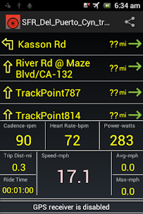 CycleBikeplus gpx Navigation Screenshots 1
