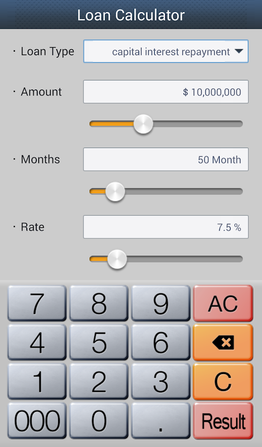 Loan Payment Calculator - Android Apps on Google Play