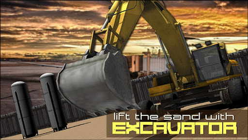 Heavy Excavator Simulator Sand