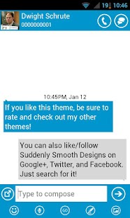 How to install GO SMS-Blue Windows UI (Metro) patch 1.0 apk for pc
