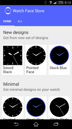 Watch Face Store -Android Wear