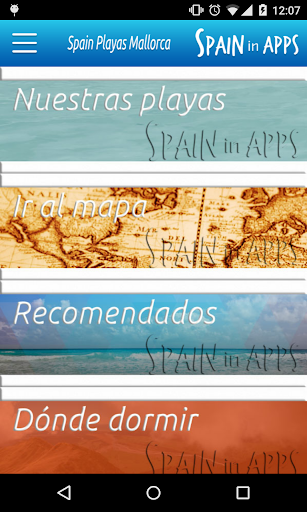 Spain in Apps Mallorca Beaches