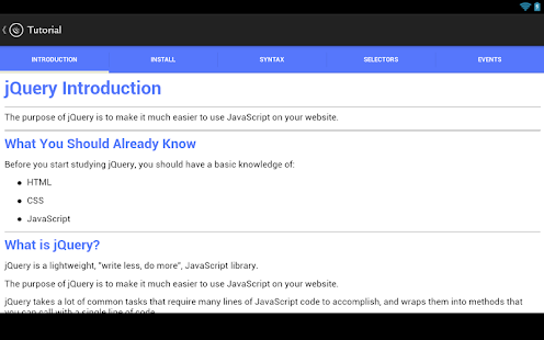 JQuery Tutorials Screenshots 17