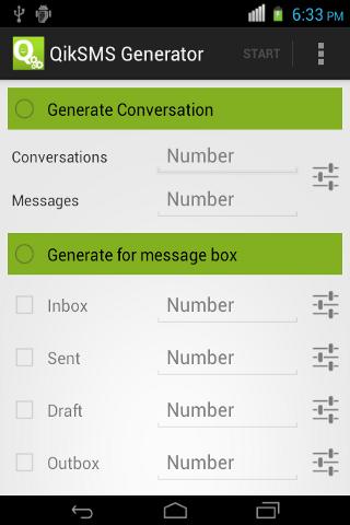 QikSMS Generator