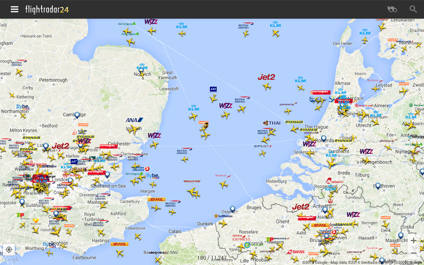 Flightradar24 - Flight Tracker - screenshot