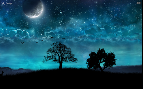  Dream Night Pro Live Wallpaper Imagen do Aplicativo