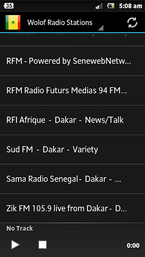 Wolof Radio Stations