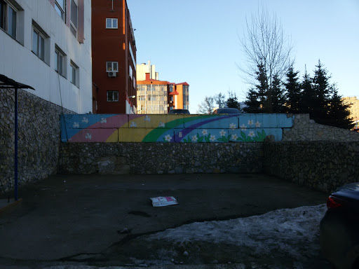 Граффити Радужные Ромашки